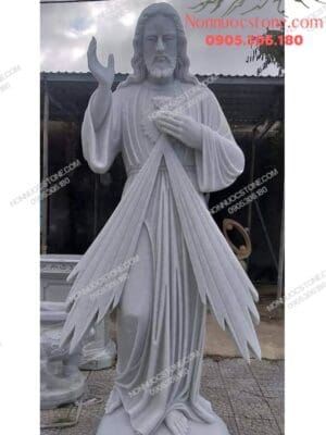 Tượng Chúa Lòng Thương Xót Bằng Đá 14