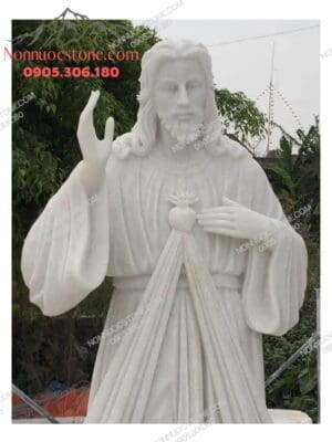 Tượng Chúa Lòng Thương Xót Bằng Đá 17