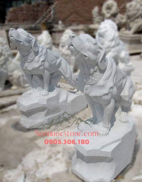 Tượng Con Chó Bằng Đá 11 1 Tượng Con Chó Bằng Đá 11