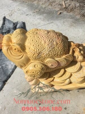 Tượng Con Cóc Bằng Đá 05