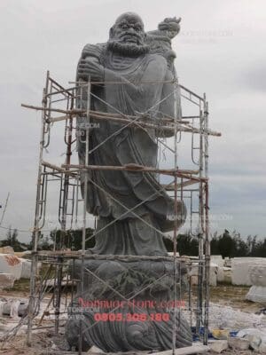 Tượng Đạt Ma Sư Tổ Bằng Đá 10