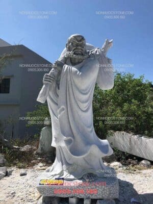Tượng Đạt Ma Sư Tổ Bằng Đá 13