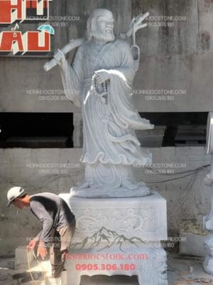 Tượng Đạt Ma Sư Tổ Bằng Đá 14