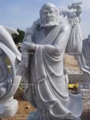 Tượng Đạt Ma Sư Tổ Bằng Đá 21