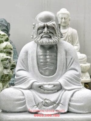 Tượng Đạt Ma Sư Tổ Bằng Đá 23