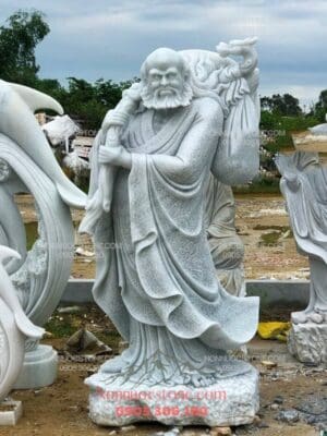 Tượng Đạt Ma Sư Tổ Bằng Đá 25