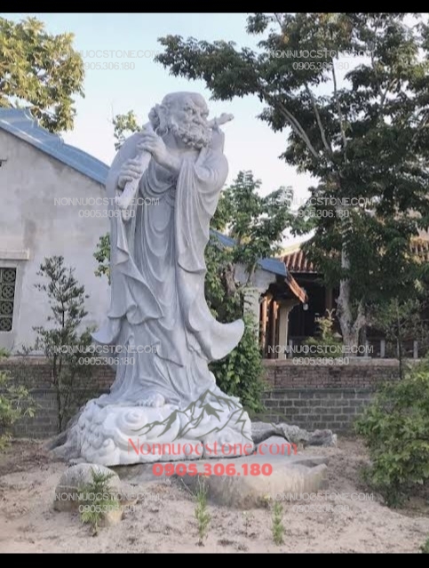 Tượng Đạt Ma Sư Tổ Bằng Đá 30 1 Tượng Đạt Ma Sư Tổ Bằng Đá 30