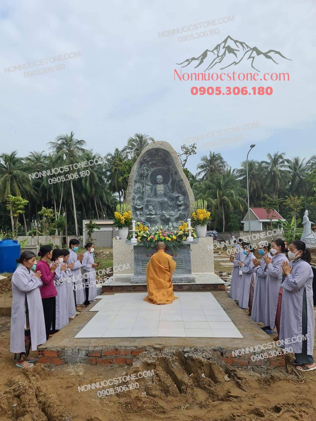 Tượng Phật Địa Tạng Độ Thai Nhi Bằng Đá 11 1 Tượng Phật Địa Tạng Độ Thai Nhi Bằng Đá 11