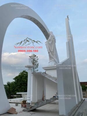 Tượng Đức Mẹ Ban Ơn Bằng Đá 21