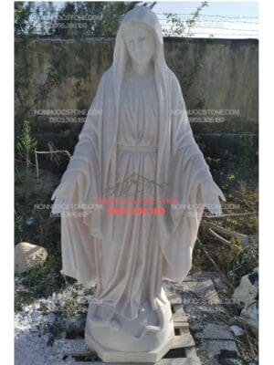 Tượng Đức Mẹ Ban Ơn Bằng Đá 24