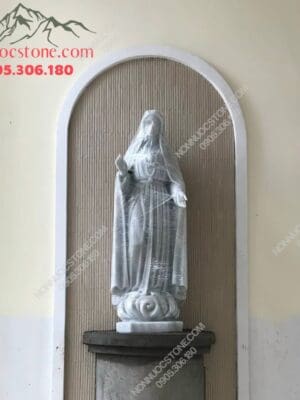 Tượng Đức Mẹ Fatima Bằng Đá 15