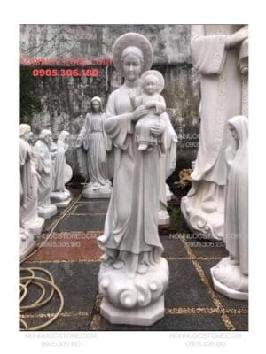 Tượng Đức Mẹ La Vang Bằng Đá 11