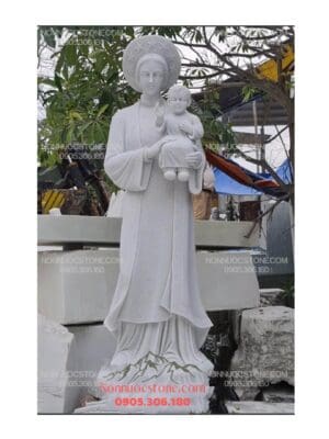 Tượng Đức Mẹ La Vang Bằng Đá 04