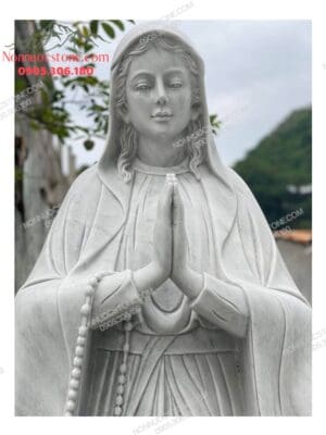 Tượng Đức Mẹ Lộ Đức Bằng Đá 17