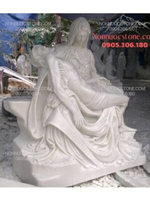 Tượng Đức Mẹ Sầu Bi Bằng Đá 22