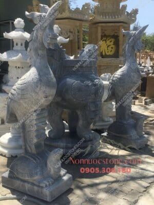 Tượng Hạc Bằng Đá 13