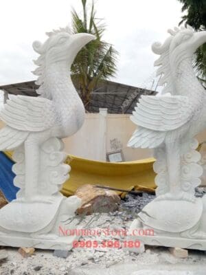 Tượng Hạc Bằng Đá 17