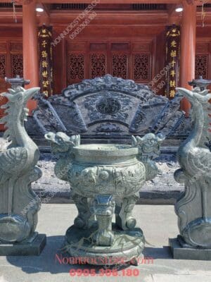 Tượng Hạc Bằng Đá 05