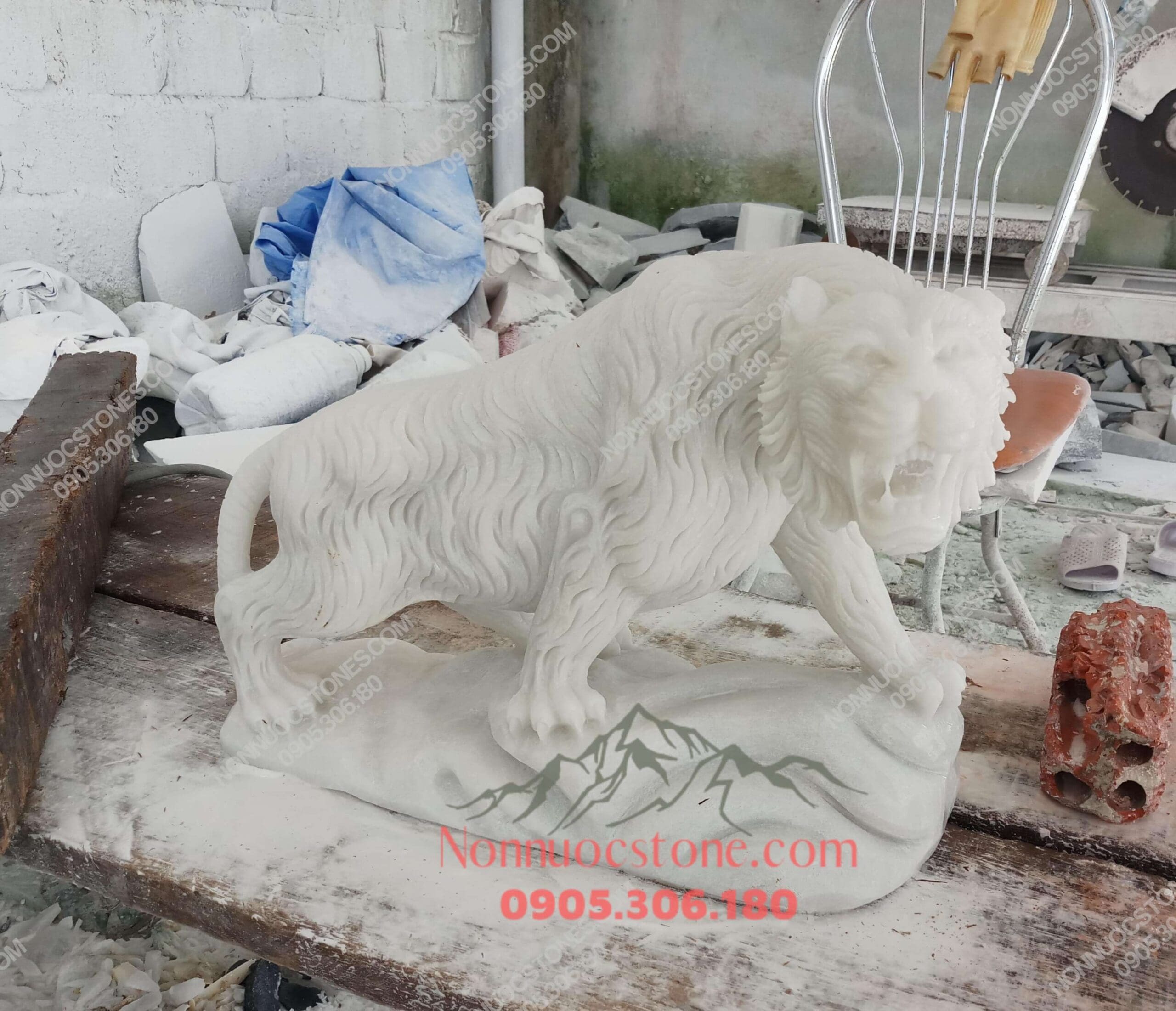 Tượng Hổ Bằng Đá 20 1 Tượng Hổ Bằng Đá 20