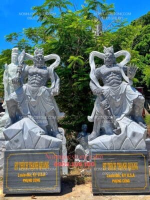 Tượng Kim Cang Bằng Đá 07