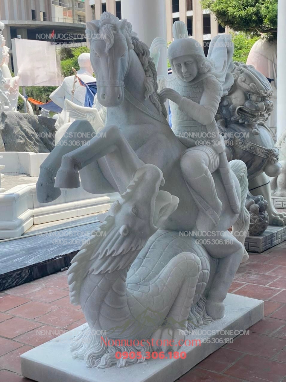 Tượng Ngựa Bằng Đá 96 1 Tượng Ngựa Bằng Đá 96