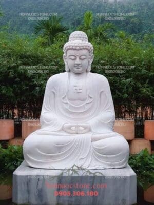 Tượng Phật A Di Đà Bằng Đá 16