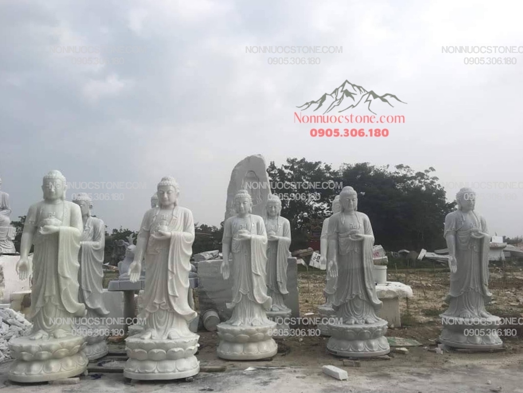 Tượng Phật A Di Đà Bằng Đá 25 1 Tượng Phật A Di Đà Bằng Đá 25
