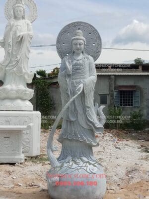 Tượng Phật A Di Đà Bằng Đá 04