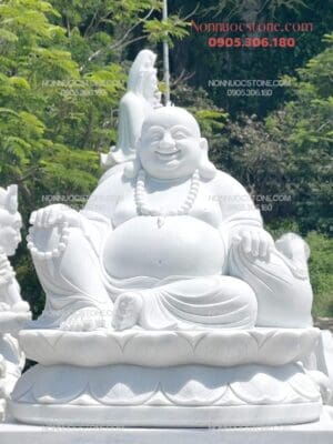 Tượng Phật Di Lặc Bằng Đá 11