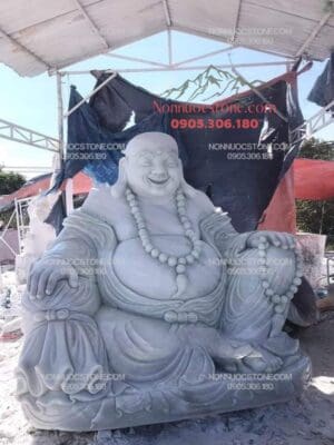 Tượng Phật Di Lặc Bằng Đá 12