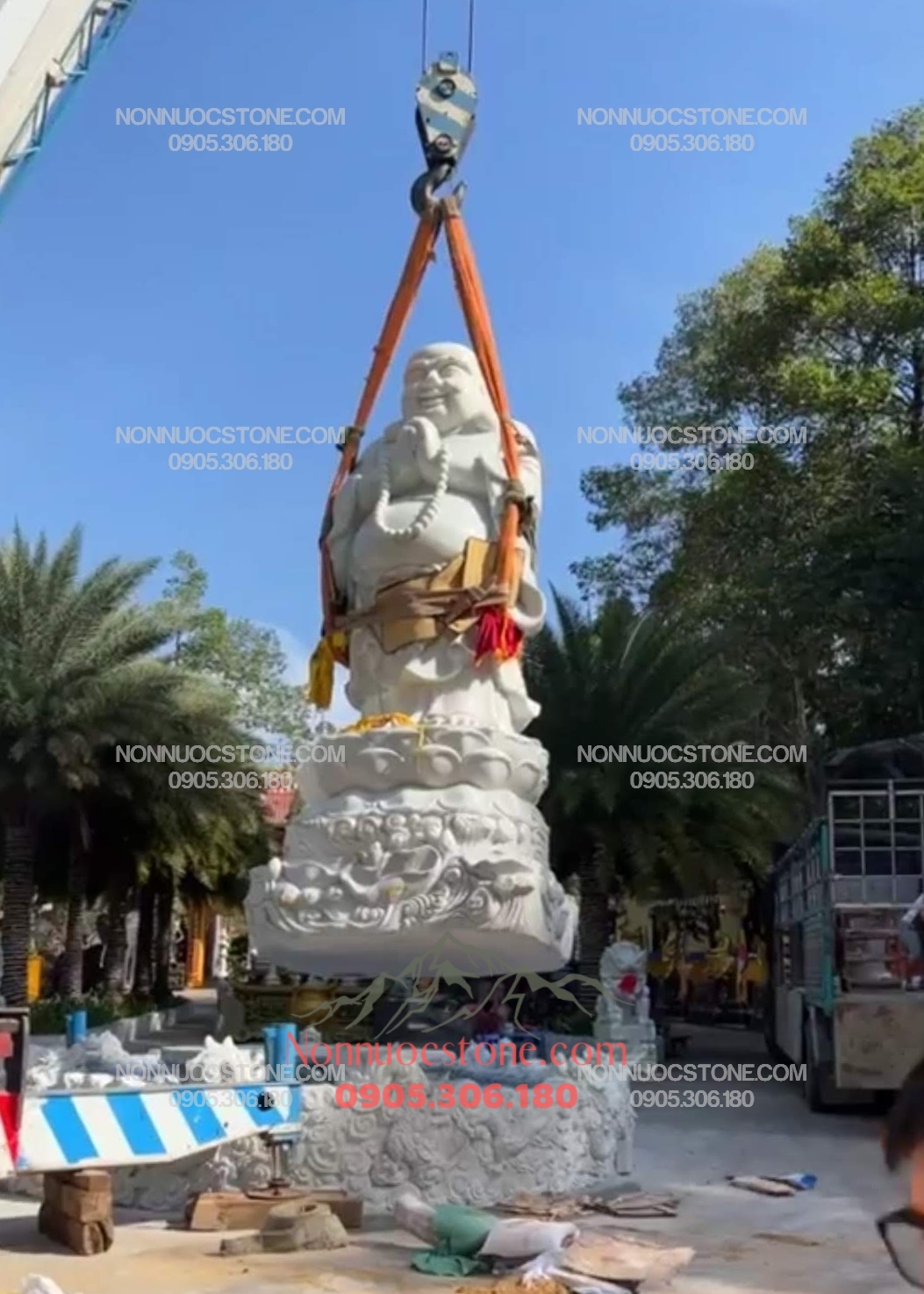 Tượng Phật Di Lặc Bằng Đá 127 1 Tượng Phật Di Lặc Bằng Đá 127