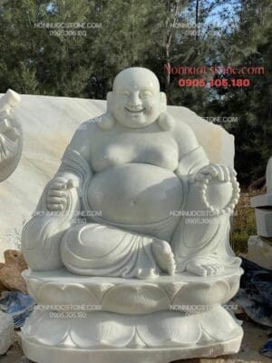 Tượng Phật Di Lặc Bằng Đá 13