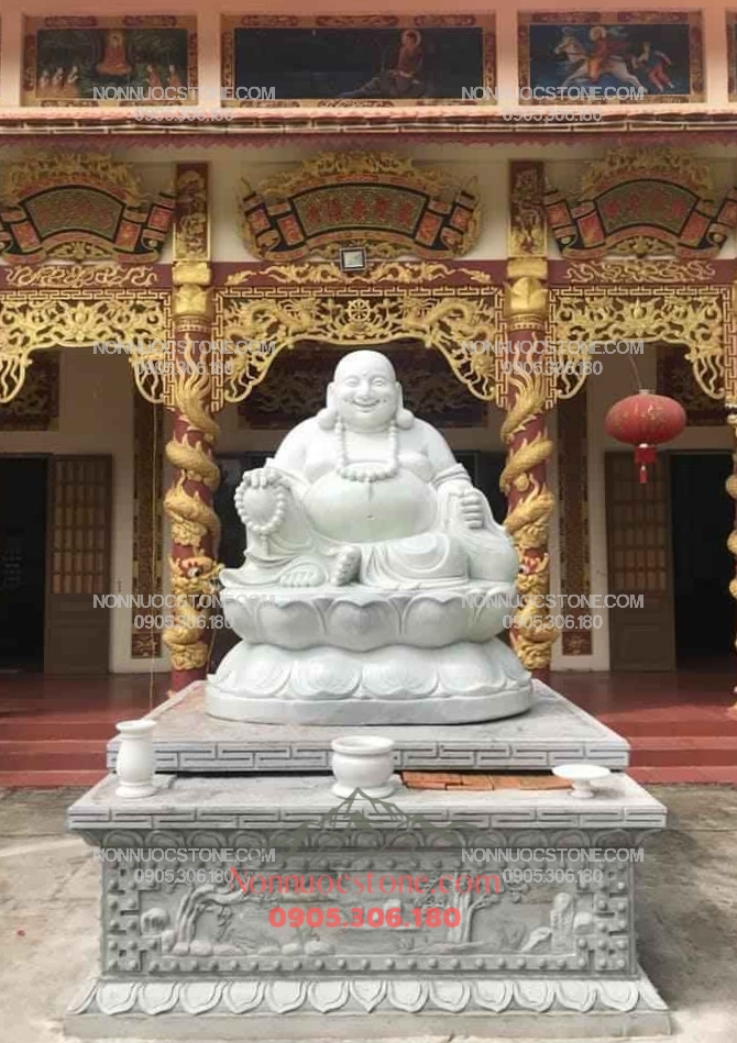 101+ Mẫu Tượng Phật Di Lặc Bằng Đá Đẹp tại Cơ Sở Điêu Khắc Đá non Nước 9