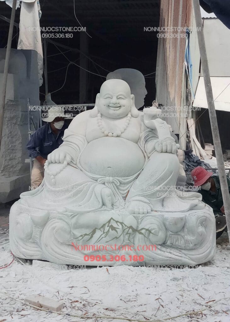 Tượng Phật Di Lặc bằng đá- Tìm hiểu, Lựa Chọn và Thờ Tự trong phong thủy 13 Tượng Phật Di Lặc bằng đá- Tìm hiểu, Lựa Chọn và Thờ Tự trong phong thủy 7