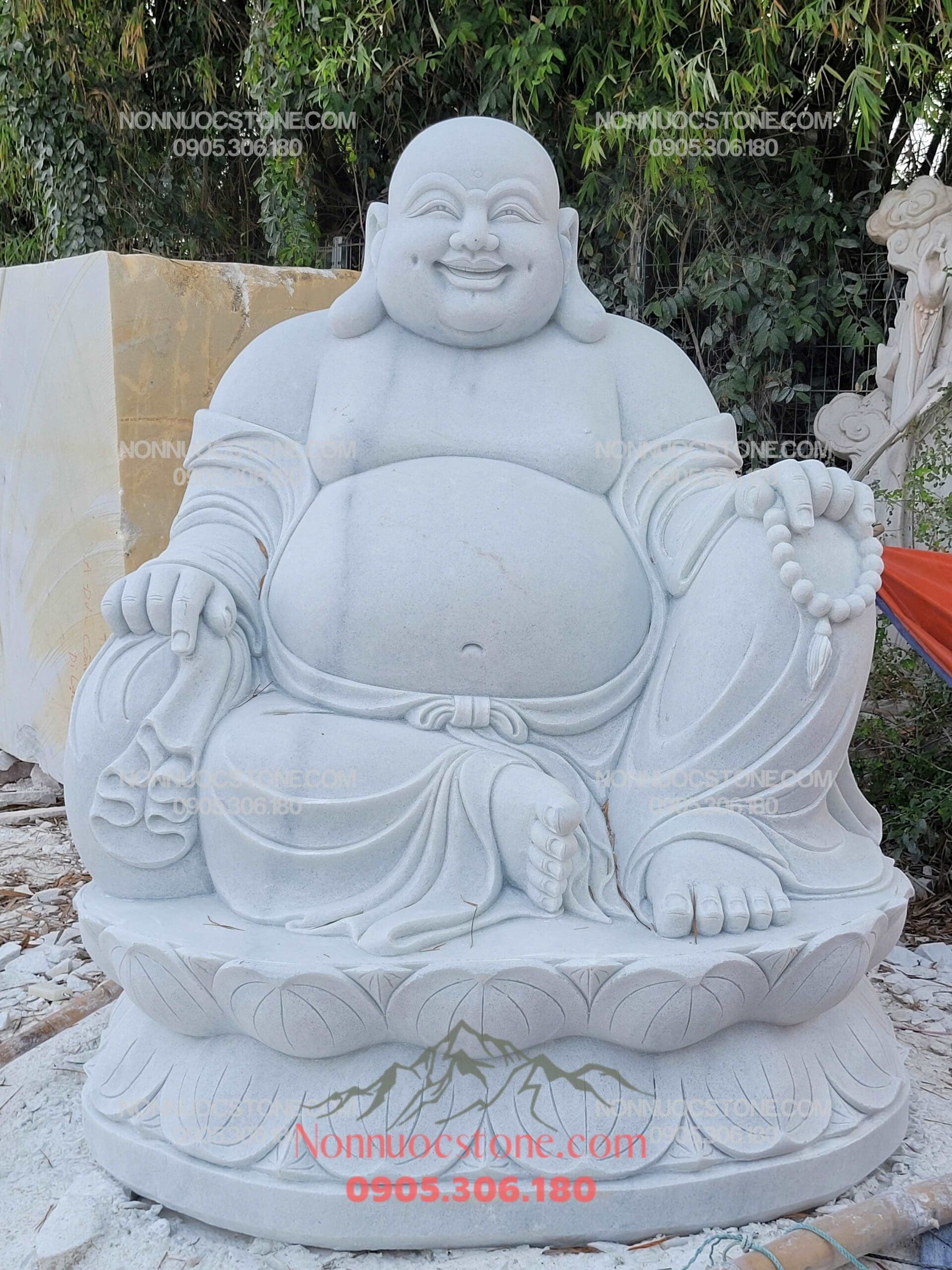 Tượng Phật Di Lặc Bằng Đá 159 1 Tượng Phật Di Lặc Bằng Đá 159