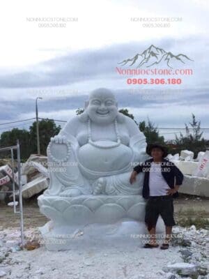 Tượng Phật Di Lặc Bằng Đá 21