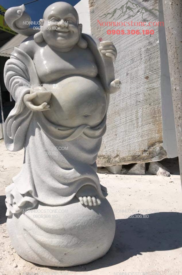 101+ Mẫu Tượng Phật Di Lặc Bằng Đá Đẹp tại Cơ Sở Điêu Khắc Đá non Nước 24