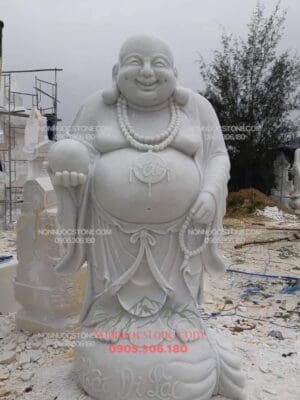 Tượng Phật Di Lặc Bằng Đá 05