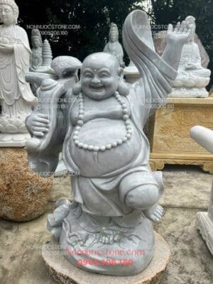 Tượng Phật Di Lặc Bằng Đá 06