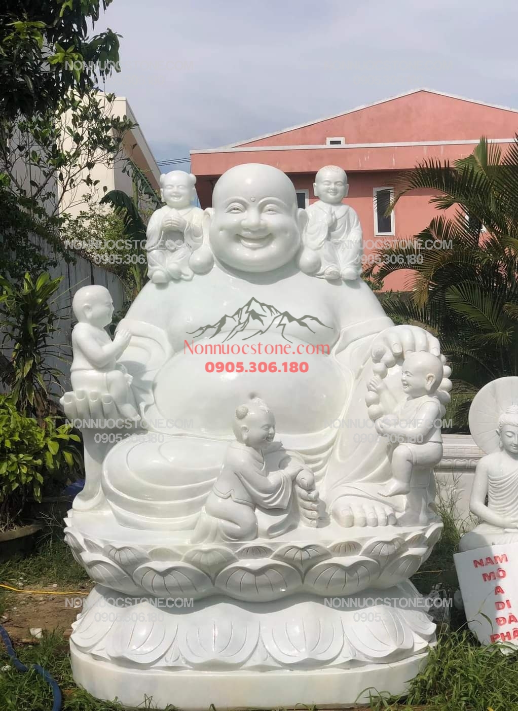Tượng Phật Di Lặc Lục Tặc Bằng Đá 39 1 Tượng Phật Di Lặc Lục Tặc Bằng Đá 39