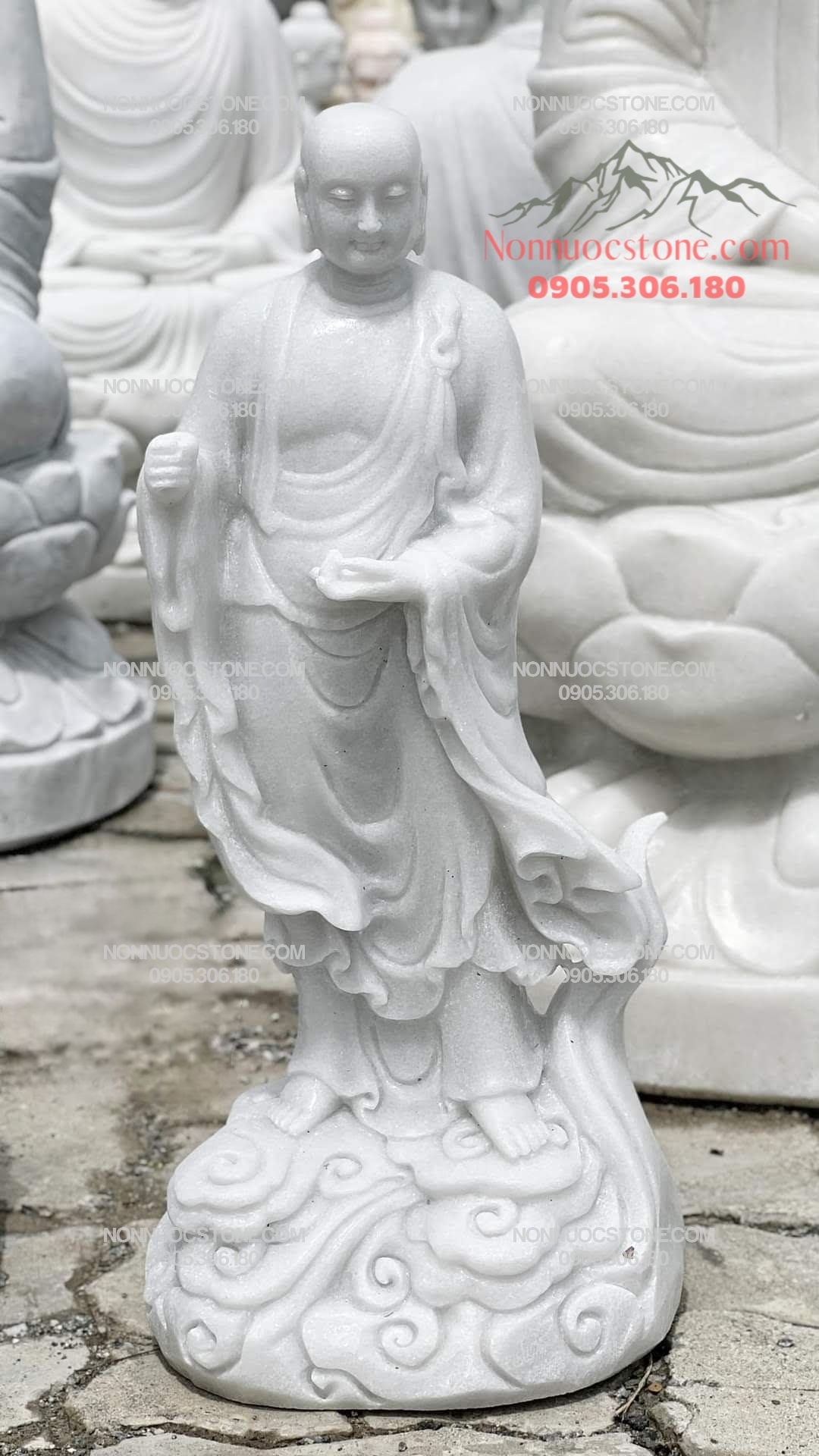 Tượng Phật Địa Tạng Bằng Đá 14 1 Tượng Phật Địa Tạng Bằng Đá 14