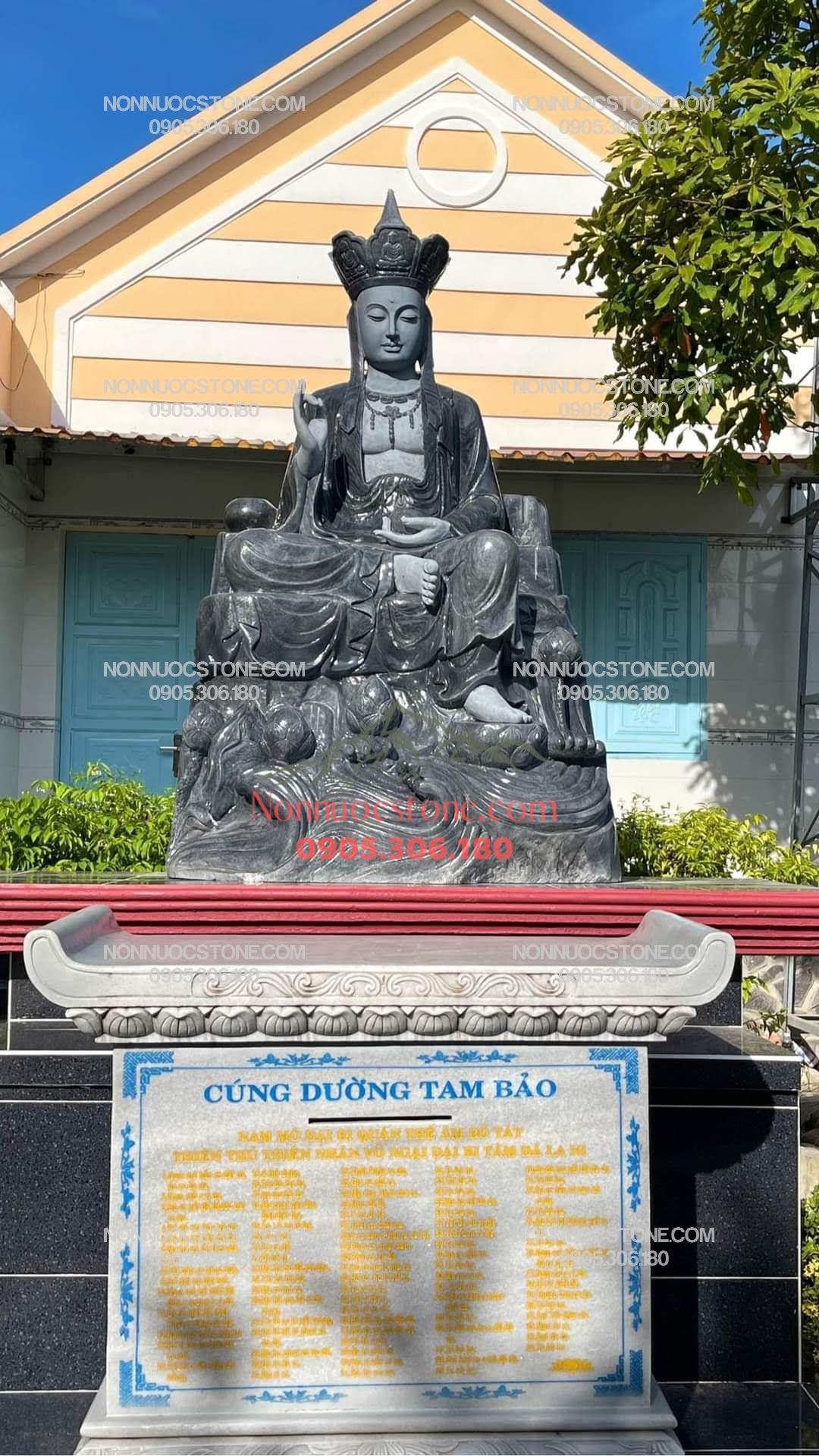 Tượng Phật Địa Tạng Bằng Đá 15 1 Tượng Phật Địa Tạng Bằng Đá 15