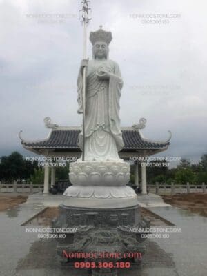 Tượng Phật Địa Tạng Bằng Đá 22