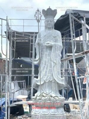 Tượng Phật Địa Tạng Bằng Đá 07