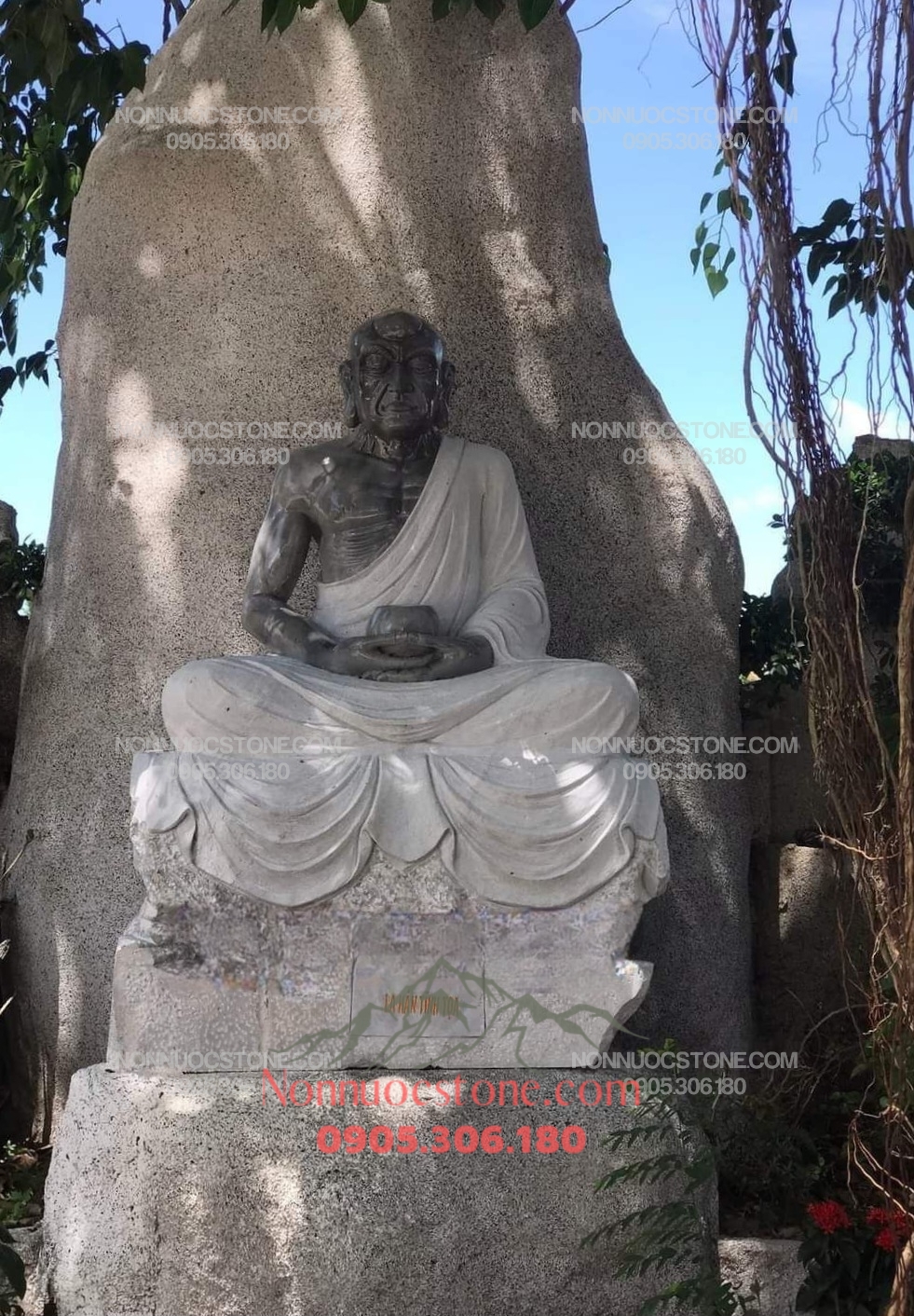 Tượng La Hán Bằng Đá 121 1 Tượng La Hán Bằng Đá 121