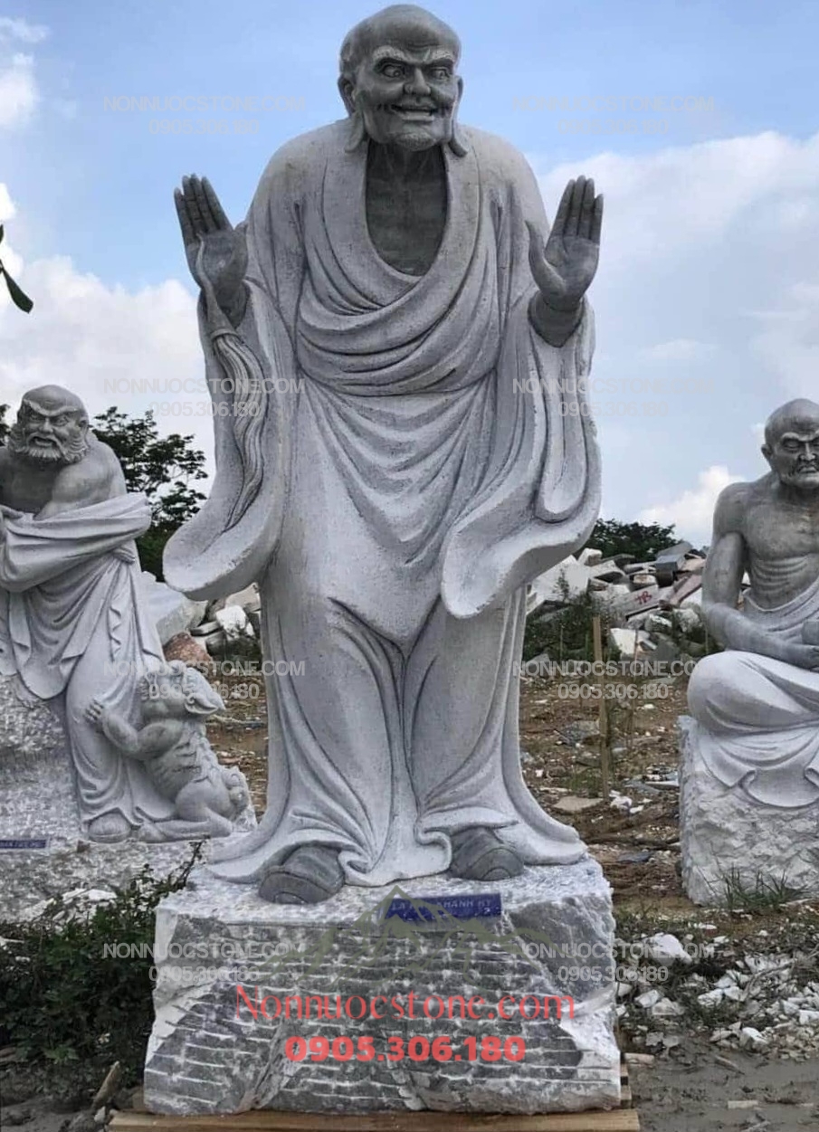 Tượng La Hán Bằng Đá 18 1 Tượng La Hán Bằng Đá 18