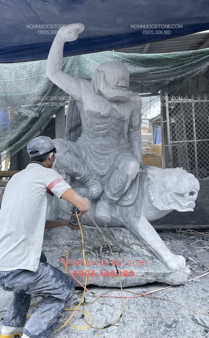 Tượng La Hán Bằng Đá 47 1 Tượng La Hán Bằng Đá 47