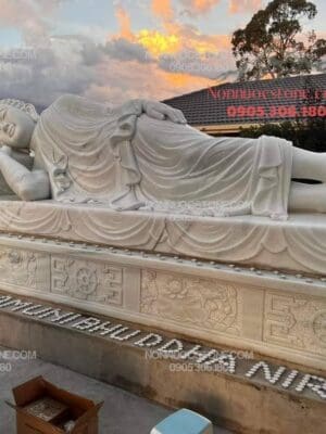 Tượng Phật Niết Bàn Bằng Đá 14