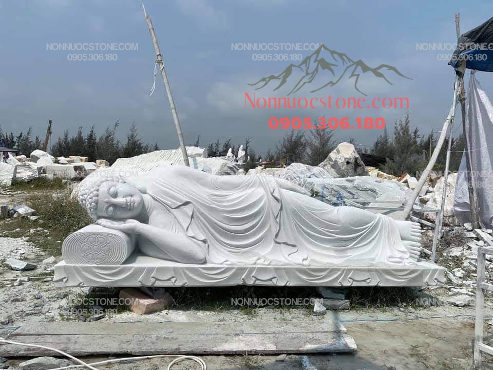 Tượng Phật Niết Bàn Bằng Đá 16 1 Tượng Phật Niết Bàn Bằng Đá 16