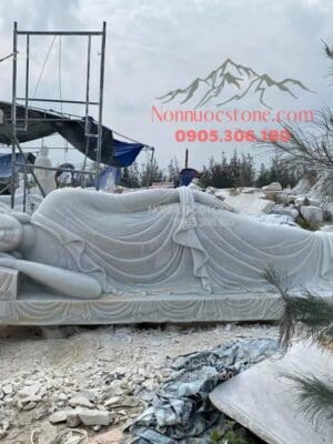 Tượng Phật Niết Bàn Bằng Đá 17